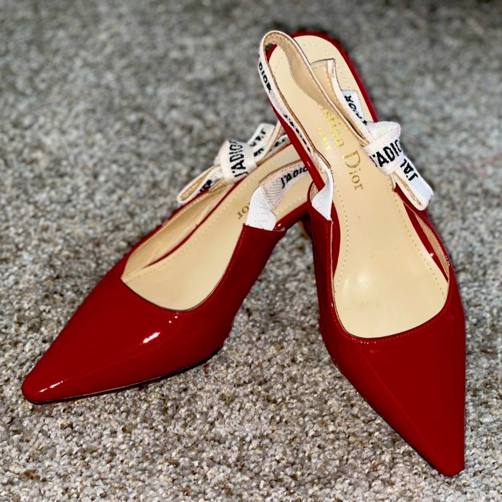 SOLD Christian Dior Red Heels.